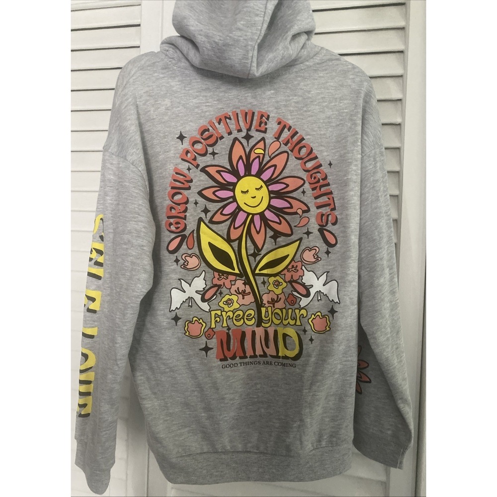Girl's Colorful Planet Graphic Sweatshirt Hoodie Size XL 16